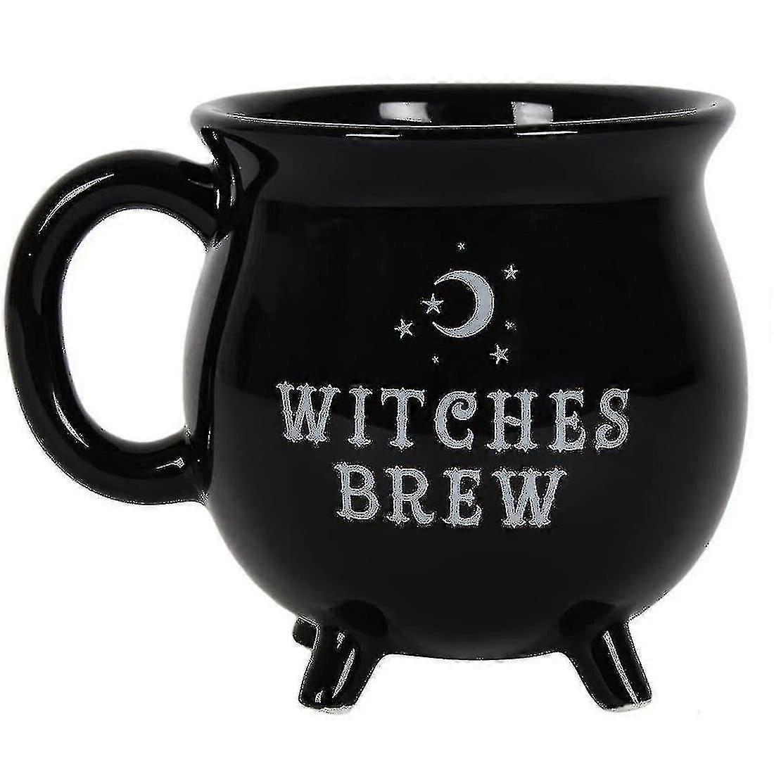 Black Witches Brew Cauldron Mug Something Different