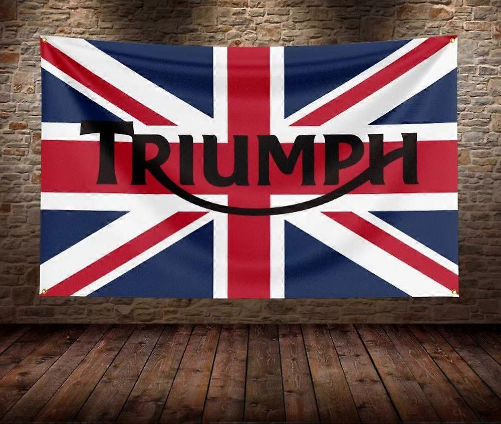 Triumph Motorcycle Logo Banner/Flag GBB533