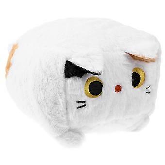 Pluche kat, cartoon pluizige pop voor kinderen, schattige pluche dierenpop voor kinderen