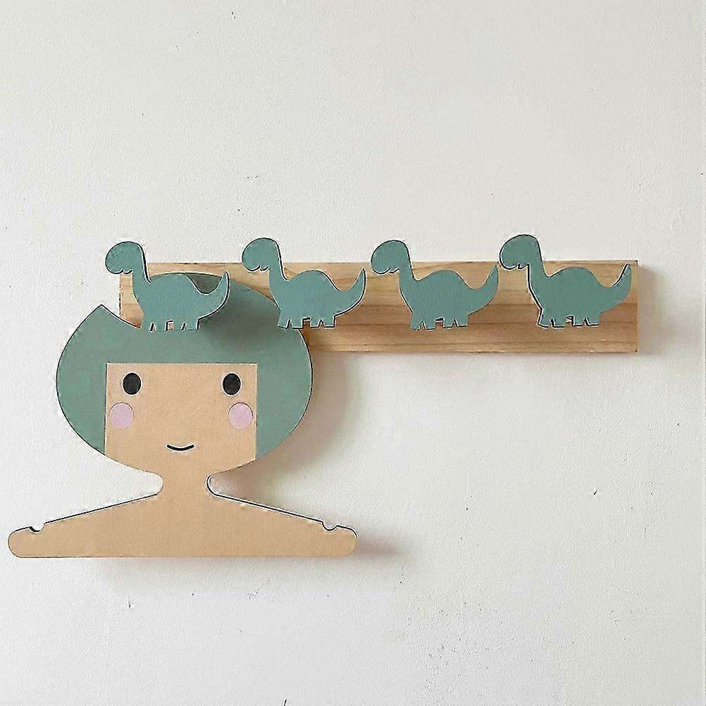 Coat Hanging Rack Wall Mounted Hat Hook Entryway Hook Dinosaur Design Hook