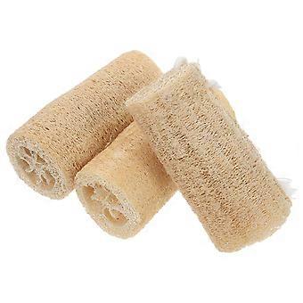 Exfoliating Loofah Body Scrubber Bath Sponge for Cleaning 3Pcs Pack