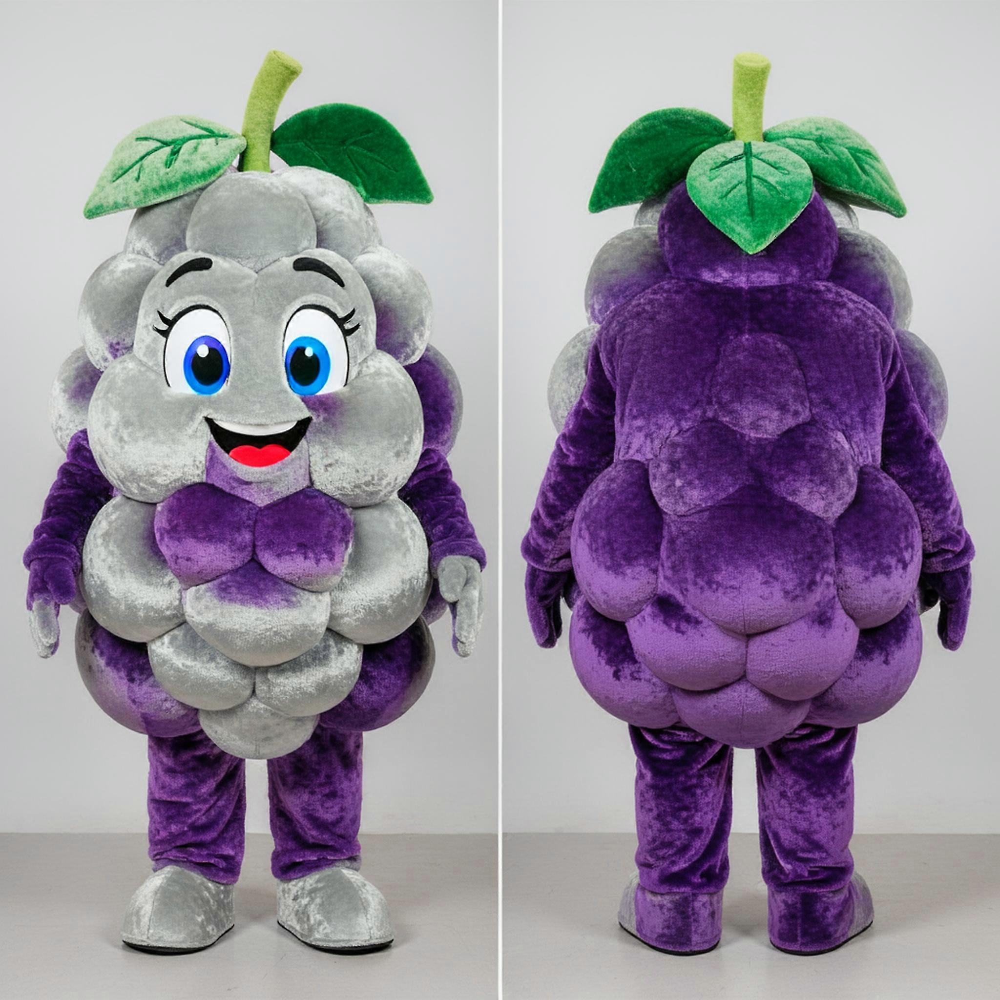 MASTICOT Silver Plump Grape Mascot