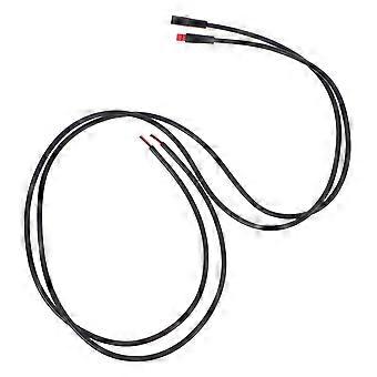 Black Bike Signal Connection Cable for Cycling 4Sets Durable PVC Material