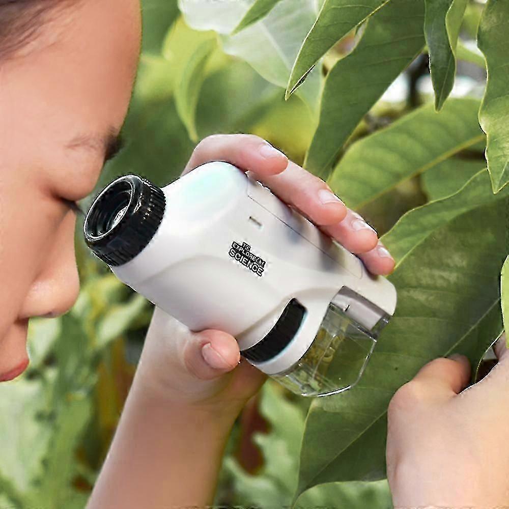 2025 Suitable Handheld Microscope 60-120x Pocket Microscope Led Light Portable Mini Microscope