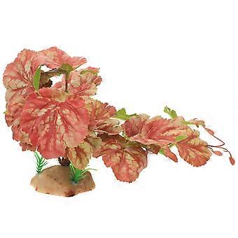 Reptile Plant Decor Artificial Ornament for Decoration 4Pcs Set