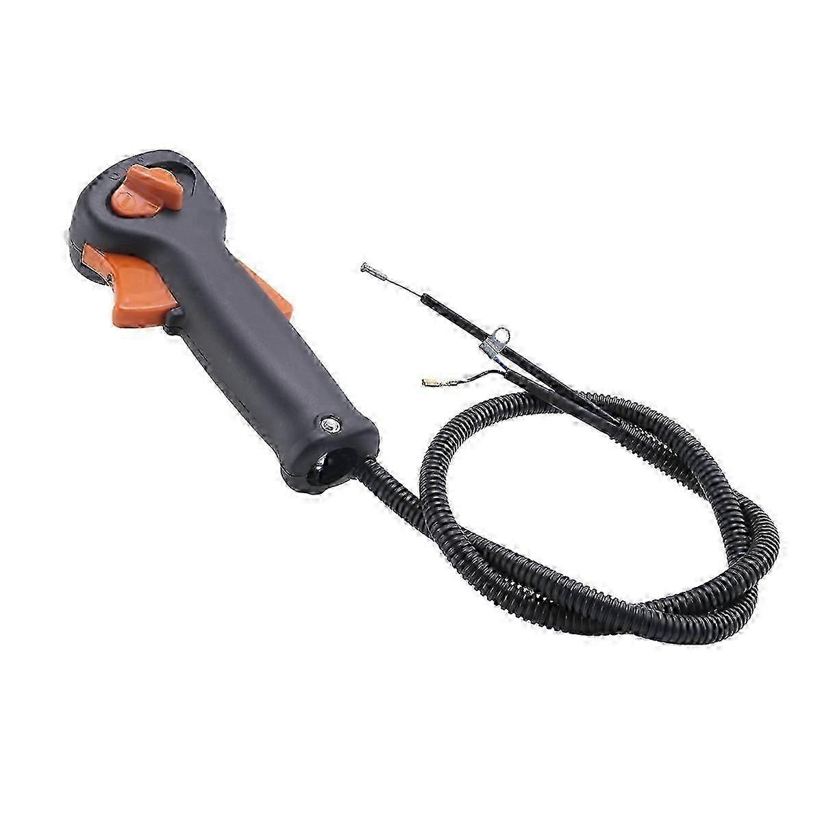 Mango de control del acelerador con interruptor 4128-790-1301 compatible con las desbrozadoras y recortadoras Stihl FS120 FS200 FS250