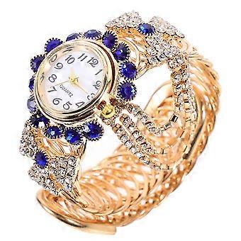 Elegant horloge, luxe horloge voor decoratie, 1 stuk, blauw