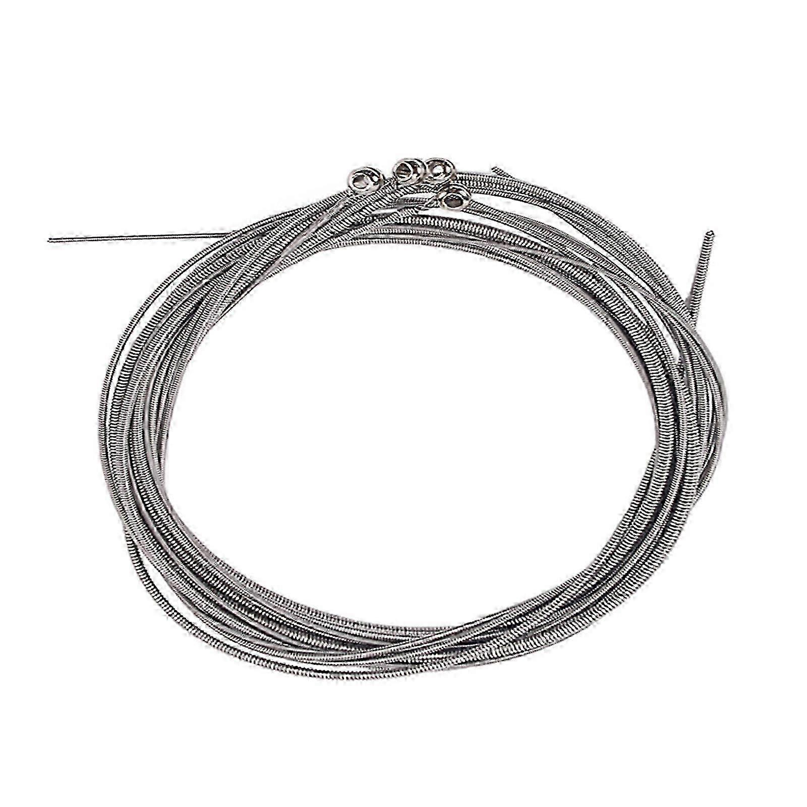 Solid Steel Bass Guitar Strings 4Pc