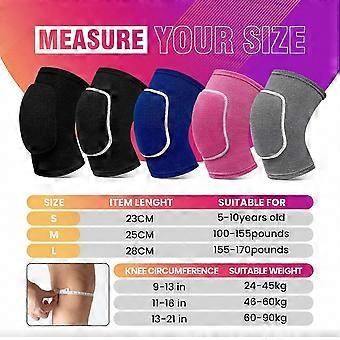 For Basketball, Volleyball, Football & Climbing, Knee Pads for Women, Men, Kids, Girls & Teens
