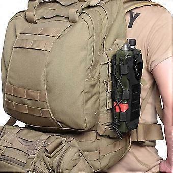 Outdoor wandelgesp waterfleshouder tactische walkie-talkie tas elastische waterfleshouder verstelbare waterfleshouder waterflestas m463