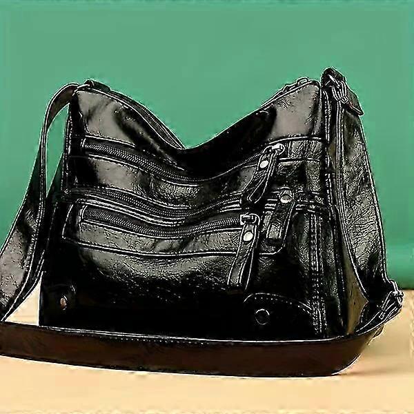 Vintage Multi-layer Crossbody Bag