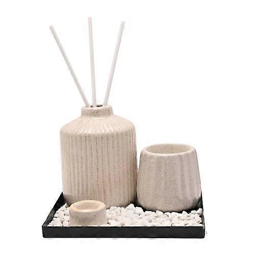 Hestia Ceramic Incense Stick Holder Set