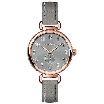 Radiant new enchante Quartz Analog Woman Watch with RA422203 Cowskin Bracelet