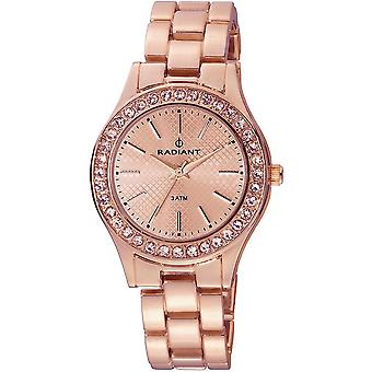 Radiant new macy Quartz Analog Woman Watch with RA203203 Gold Plated Stainless Steel Bracelet