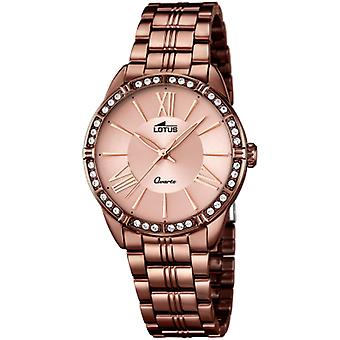 Lotus trendy Quartz Analog Woman Watch with 18133/1 Stainless Steel Bracelet