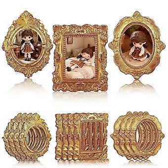 15 Pieces Mini photo Frame Crafts Simulation Picture Frame Mini House Decor_HP