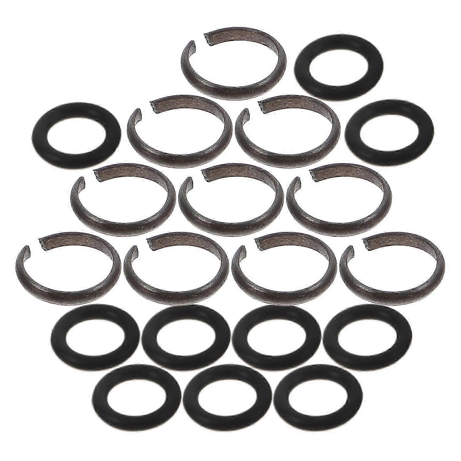 Impact Wrench Socket Retainer Rings with O-Ring Replacement for Wrench 10Sets