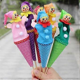 6 Retractable Smiling Clowns, Funny Retractable Dolls, Hidden Drama, Plush Toys, Gift Toys, Interactive Games Puppets