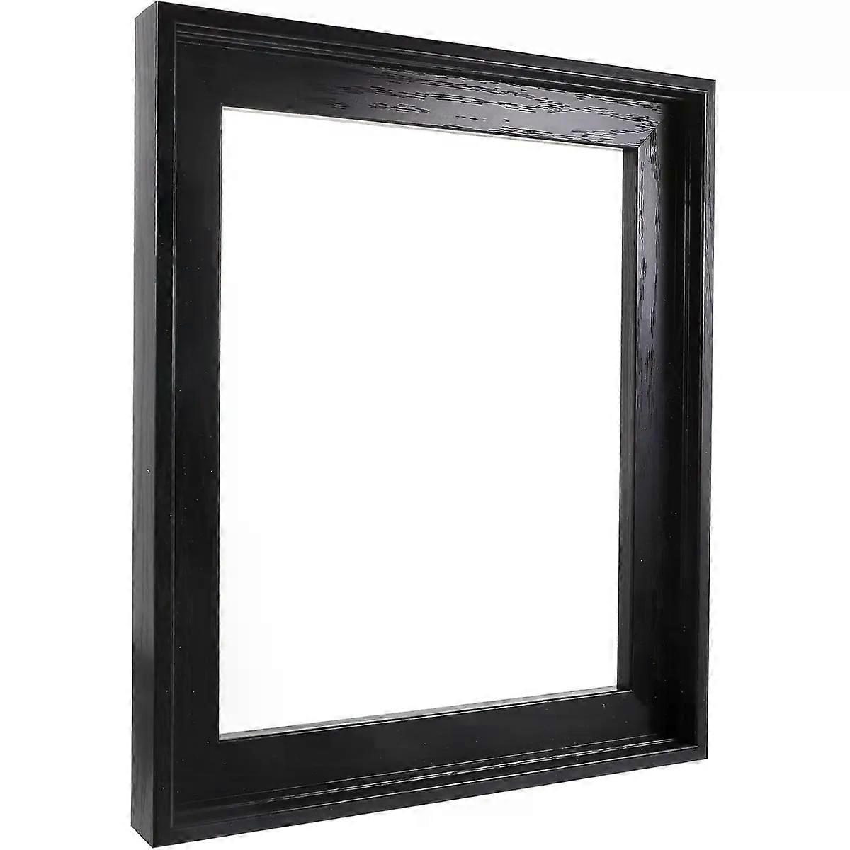 Frame L Shape Picture Frame Black Plastic Decorative