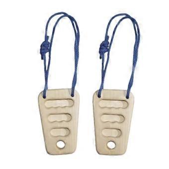 Climbing Hangs Board, Finger Grip Strengthener, Forearm Exerciser, Boxwood, For Beginners &amp; Advanced Climbers, Enhances Finger Strength &amp; Dext