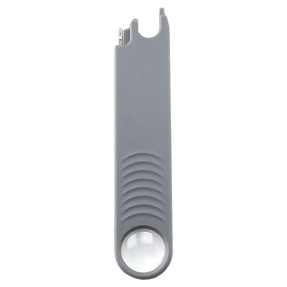 Multifunctional Needle Threader with Built-in Ruler, Convenient Storage Sewing Machine Accessories