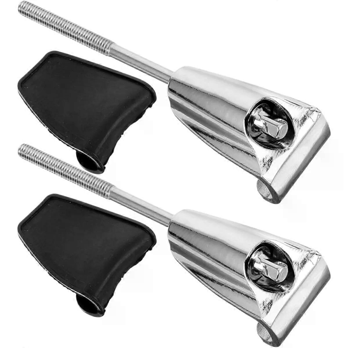 2pcs Bass Drum Claw Hooks Replacement Hardware Parts for Drum Kit