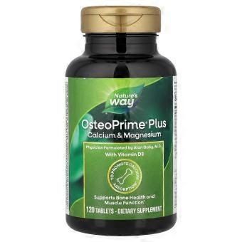 Nature's Way, OsteoPrime Plus Calcium & Magnesium, 120 Tabletten