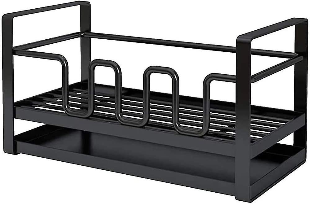 Kitchen Sink Sponge Holder Organizer, Kitchen Sink Storage Kitchen Multifunctional Sponge Drainer Storage Rack