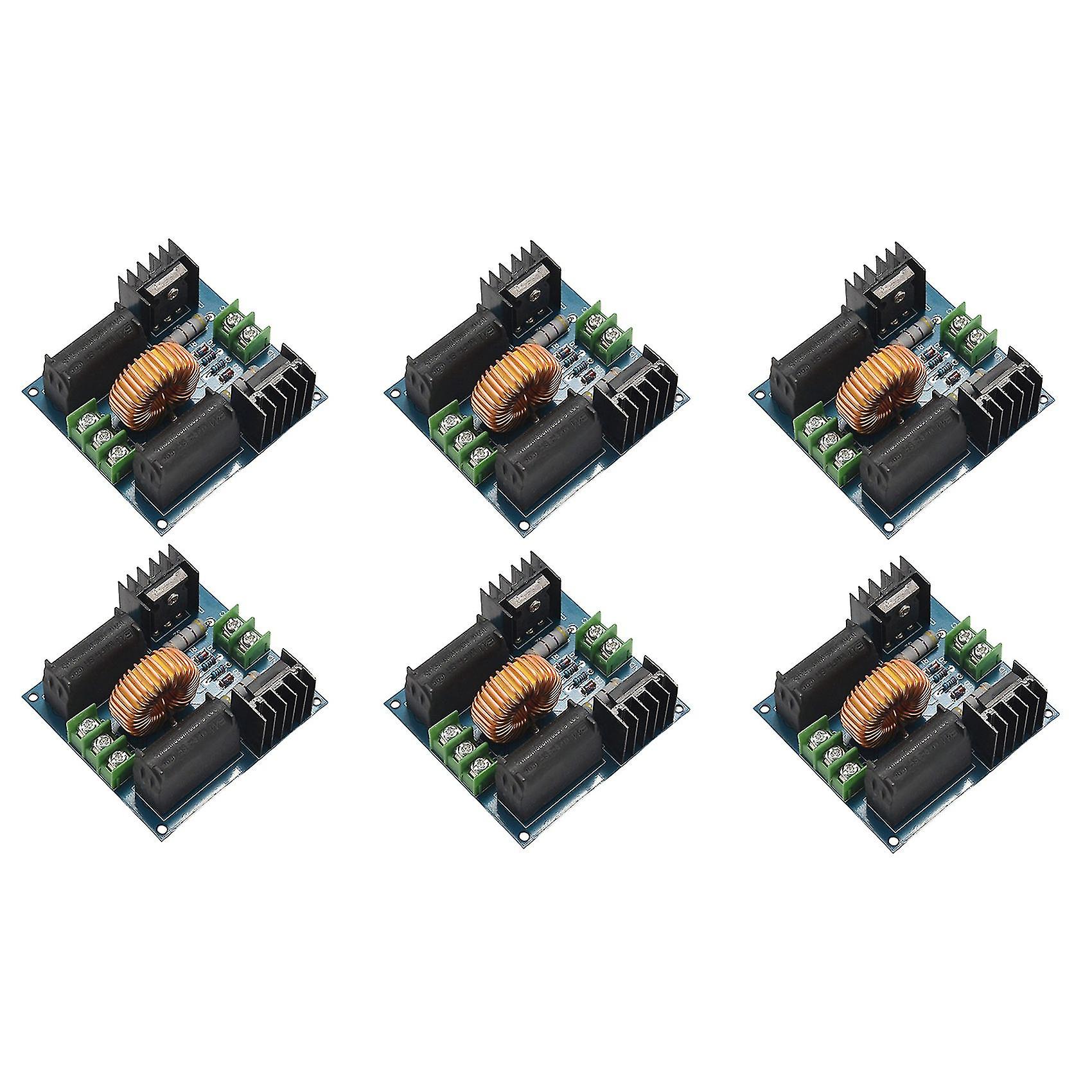 6x Zvs Driver Board Zvs Induction Heating Circuit Dc12-30V Zero Voltage Switch Supply Driver Board