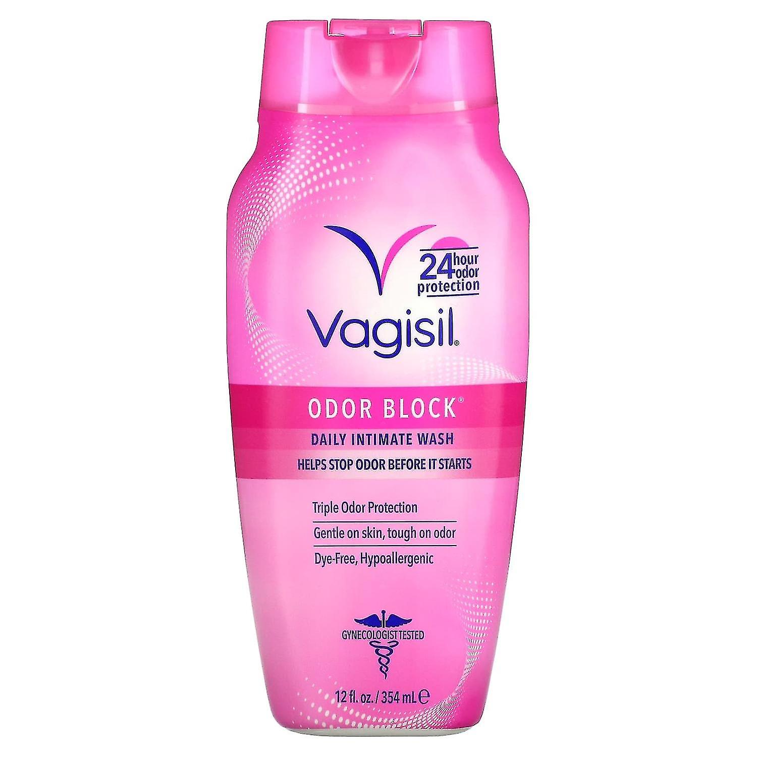 Vagisil, Μπλοκ οσμής, Καθημερινή προσωπική πλύση, 12 fl oz (354 ml)