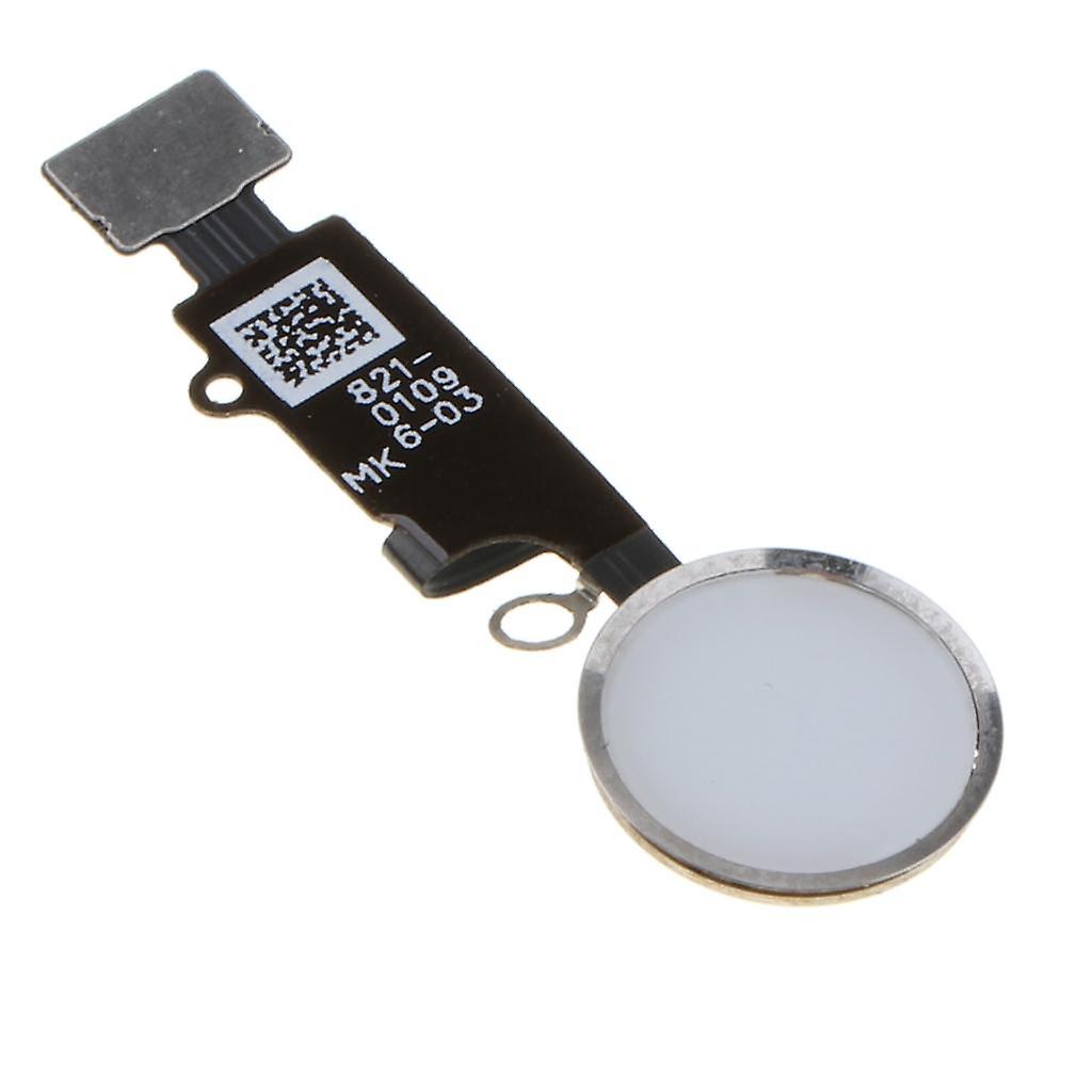 Home Button Main Key Flex Cable Replacement For iPhone 8/8 Plus /8P White