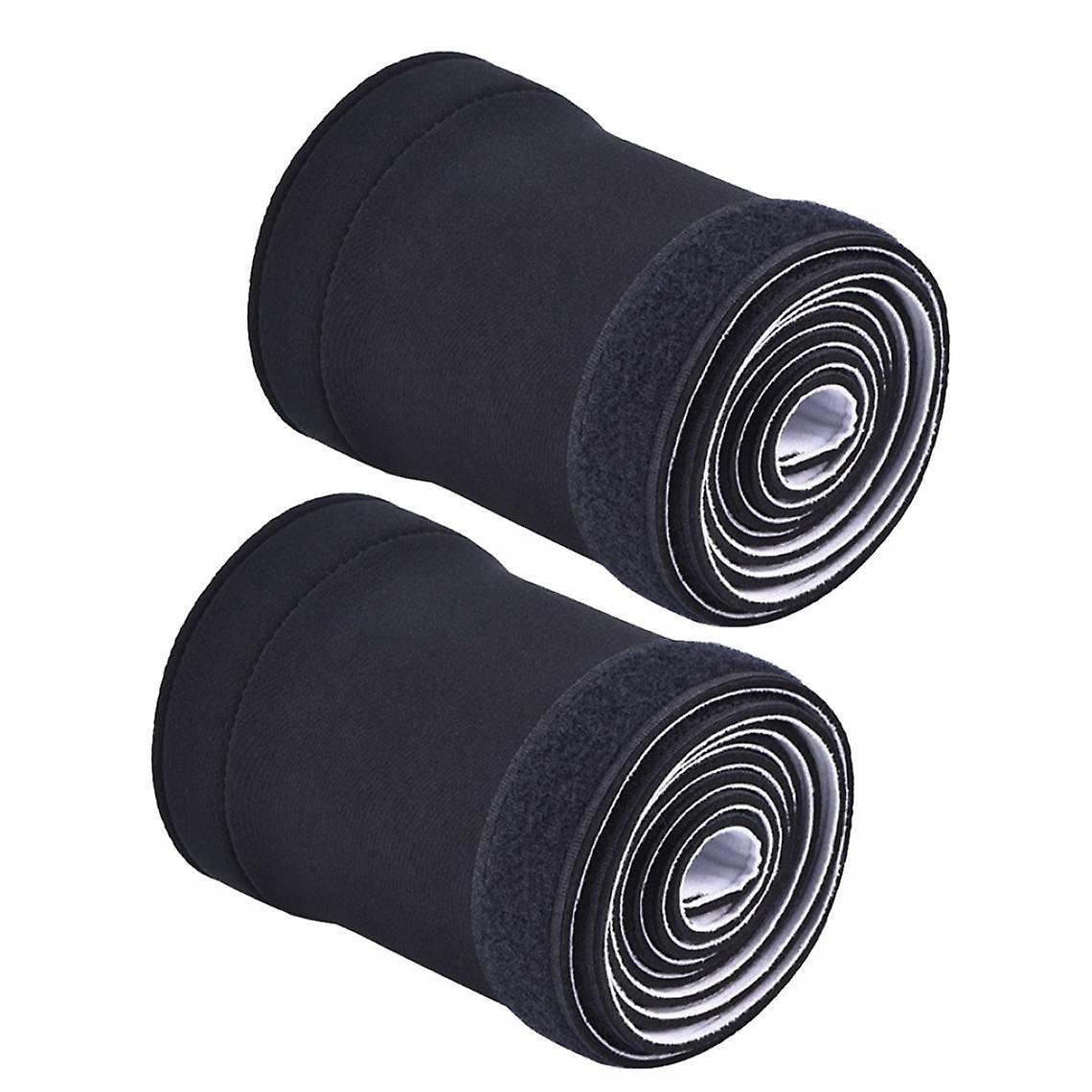 2x Neoprene Cable Covers Cable Management Organizer Cable Cover
