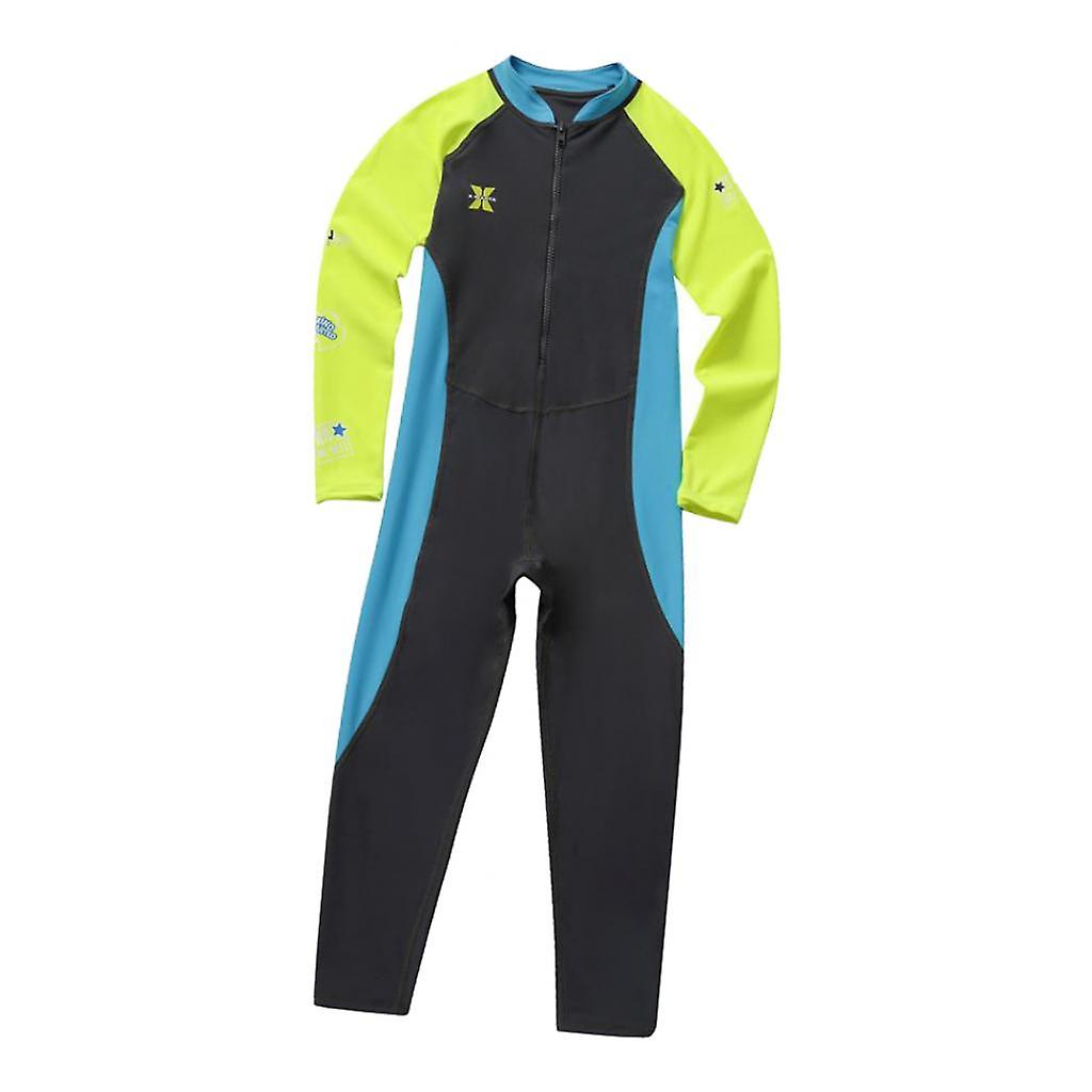 Combinaison à manches longues pour enfants Plongée de plage Maillots de bain complets Maillot de bain XXL