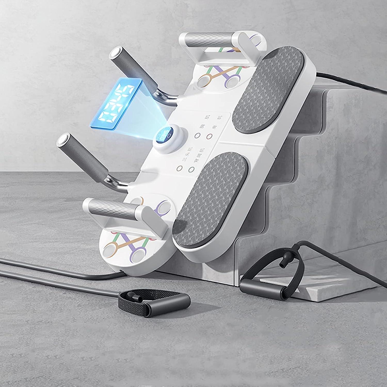 Push Up Board Multi-function Portable Home Workout Equipment For Men And Women Includes Push Up Bar