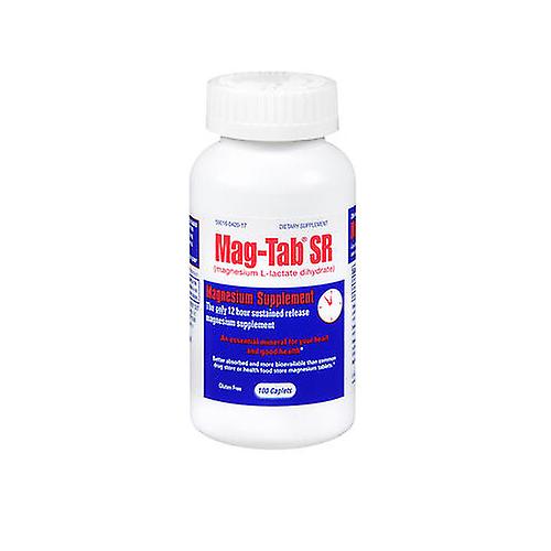 Mag-Tab Mag-Tab Mag Tab Sr Magnesium Supplement, 100 tabs (Pack of 1)