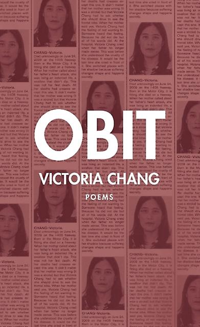 Obit by Victoria Chang Paperback