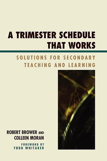 A Trimester Schedule That Works by Colleen Moran Paperback