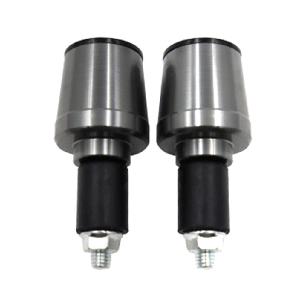 22mm Universal Motorcycle Handlebar Grips Ends Handle Bar Ends Weights Plugs