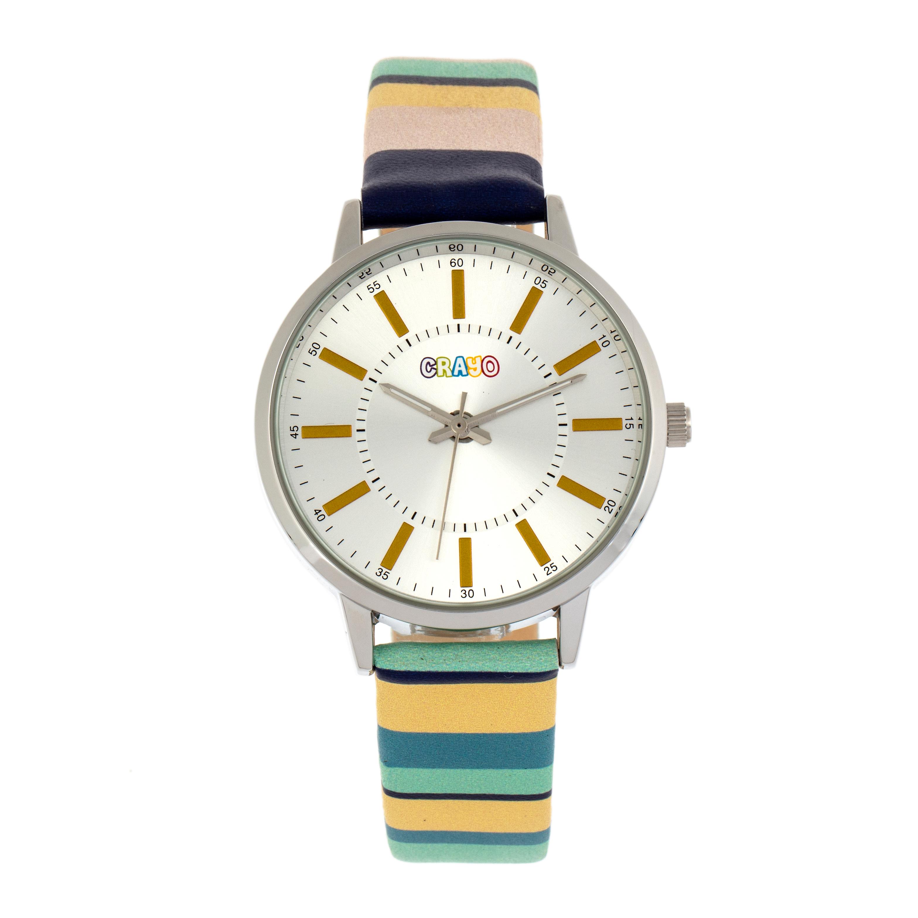 Crayo Swing Unisex Watch - Silver