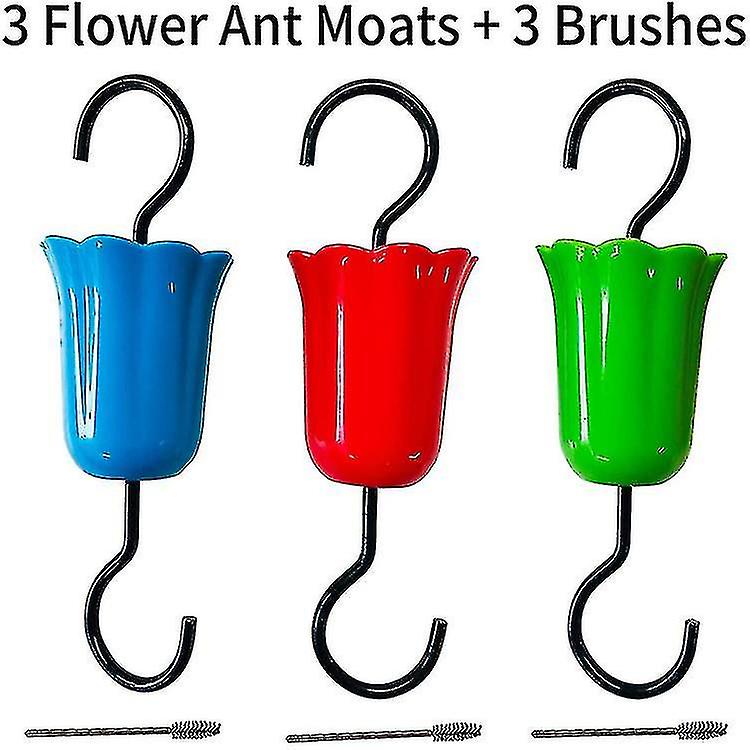 Flower Ant Moat Compatible With Hummingbird Feeder1set-multicolor