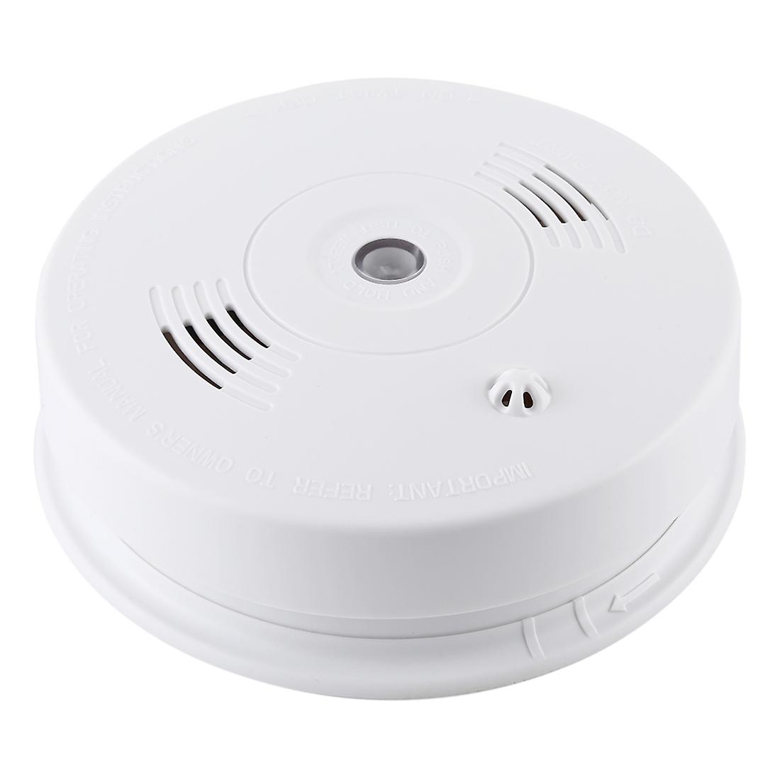 433MHz Photoectronc Smoke and Heat Detector White