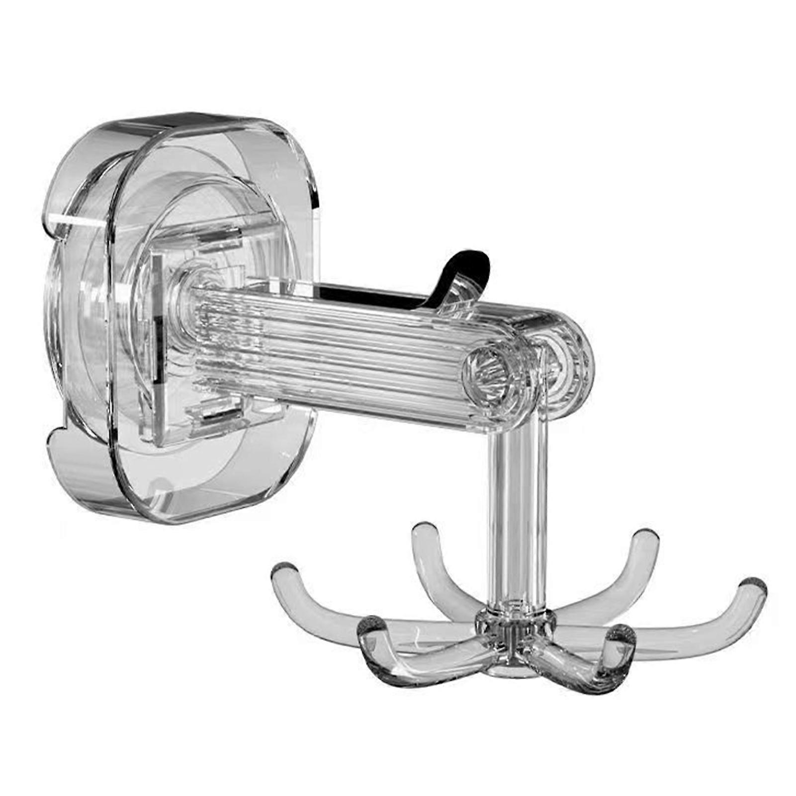 Rotatable Suction Cup Hanging Hook with Multi Hook No Punching Hanging Hooks Kitchen Accessories