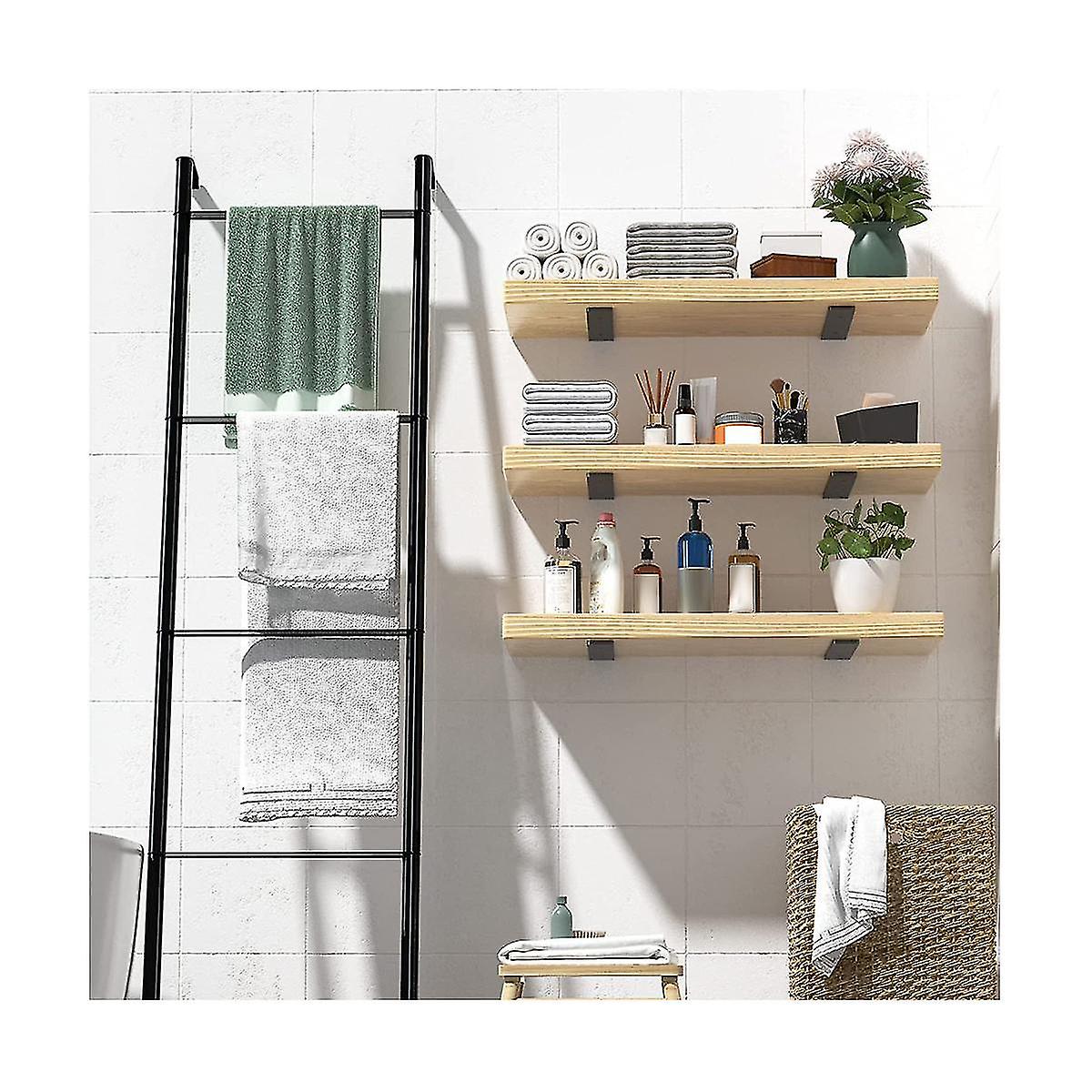 Duty Shelf Brackets , Floating Shelf Brackets, Rustic Industrial Shelf Brackets With Modern Iron Fi