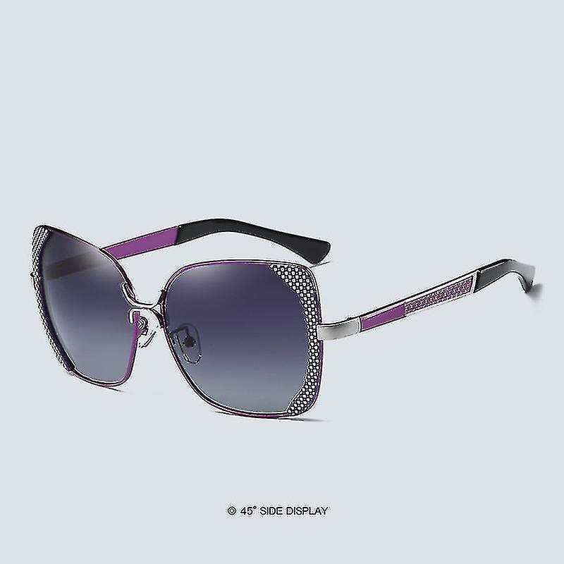 Lady's Polarized Sunglasses Set, 3pc Sunglasses Glasses Case Box Xy6201