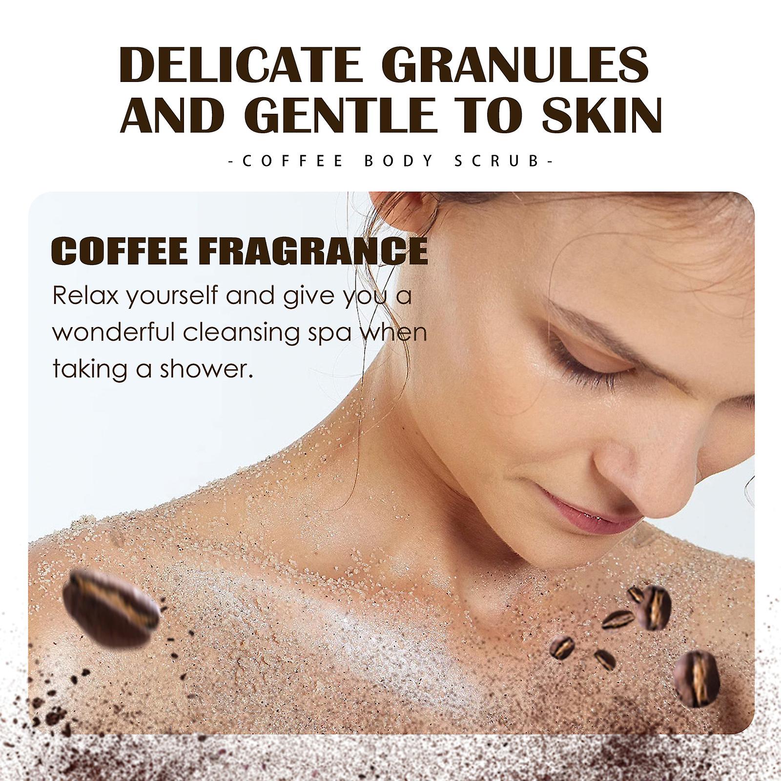 Coffee scrub exfoliating body scrub