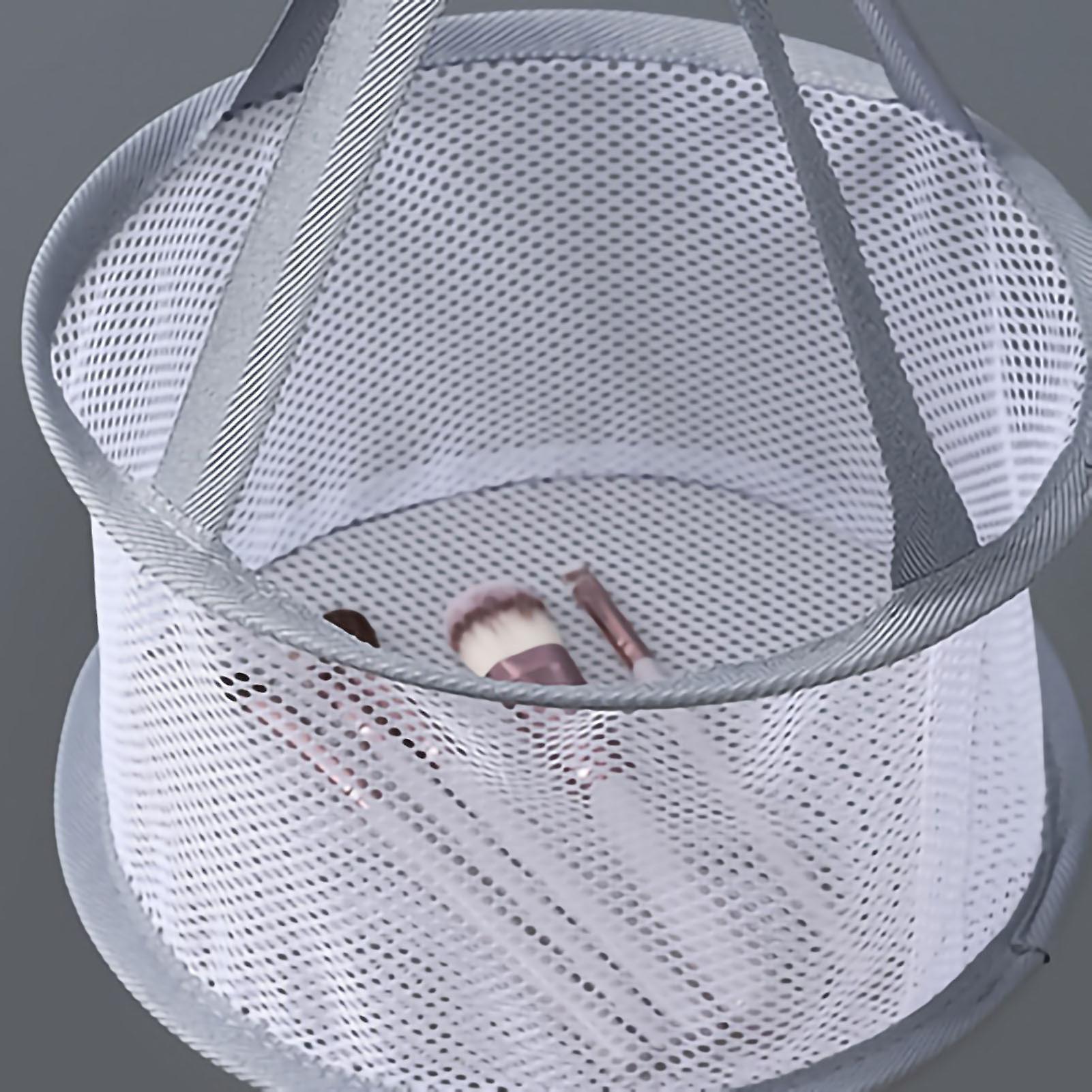 Beauty Egg Drying Net 20cm Dia Light Gray 360° Rotation Rack