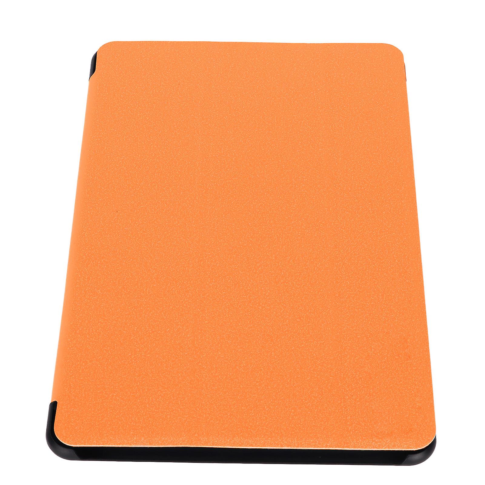 Coque de protection pour tablette K-Pad 10,4 pouces, matériau PU/PC, entièrement protectrice, souple et confortable, orange