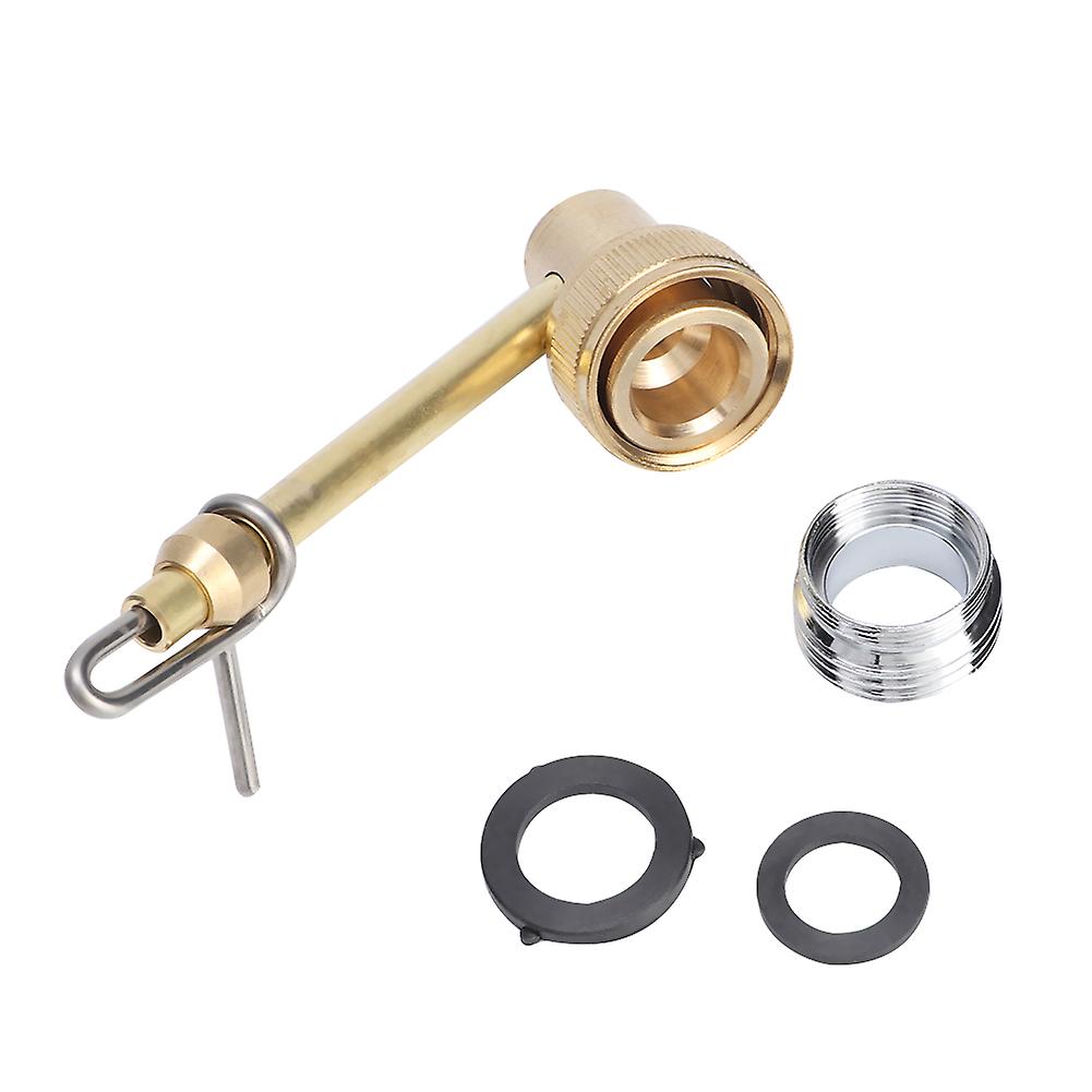 Adaptateur de robinet d'évier pour lave-bouteille de bière en laiton Homebrew
