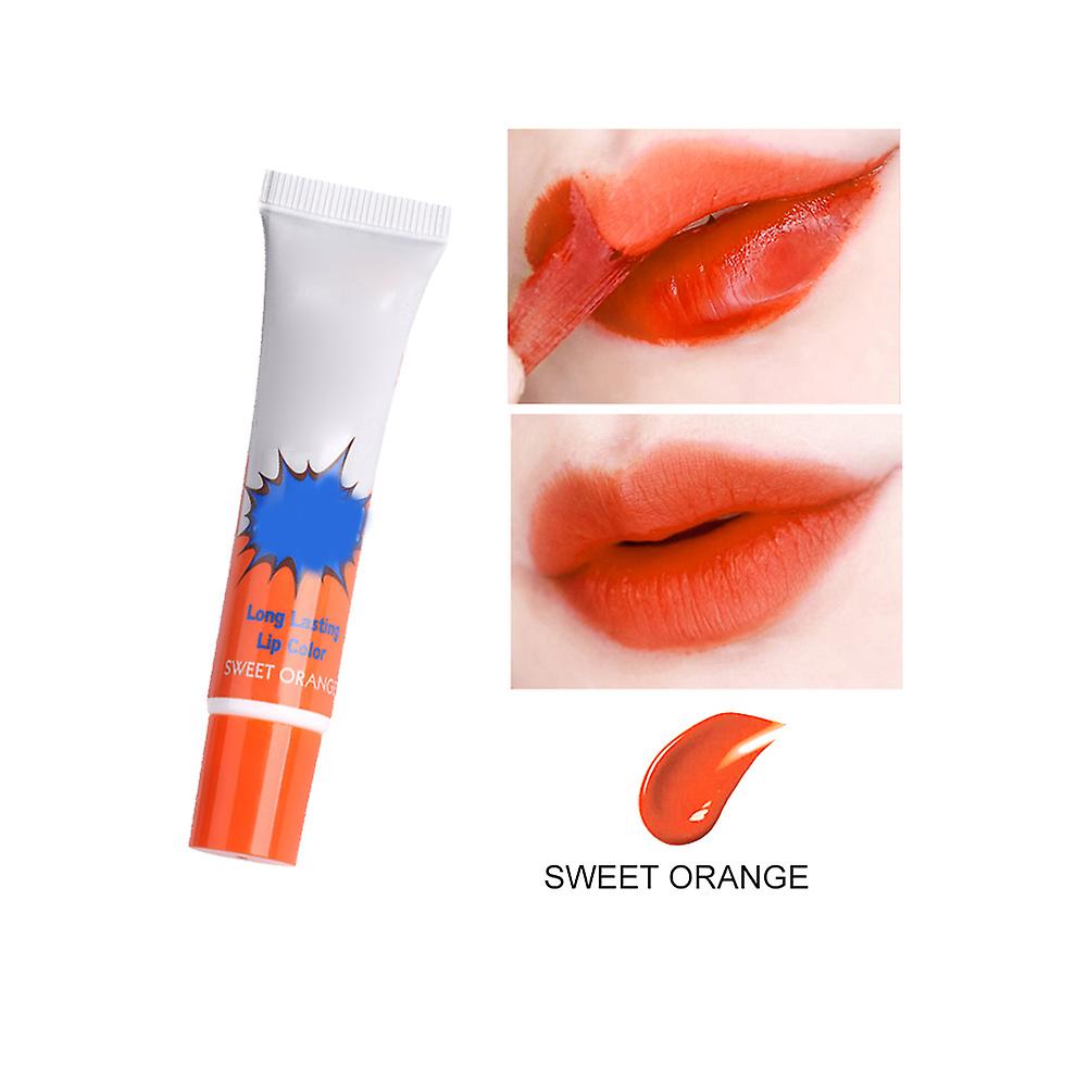 Rouge à lèvres hydratant longue durée, brillant à lèvres hydratant, maquillage cosmétique 06