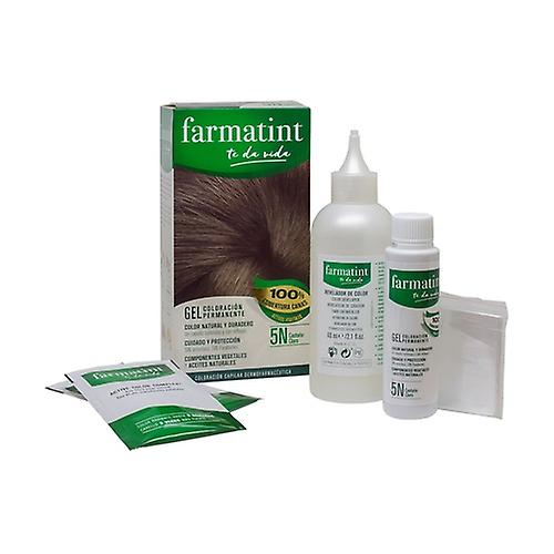 Farmatint 5N Gel Light Brown 135 ml